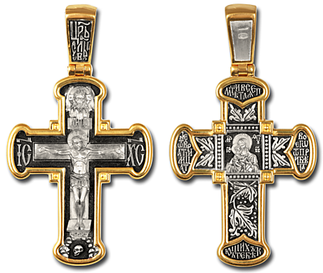 Православный крест. Феодоровская икона Божией Матери