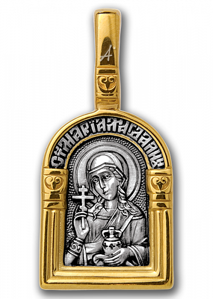 Образок святая равноапостольная Мария Магдалина. Ангел Хранитель