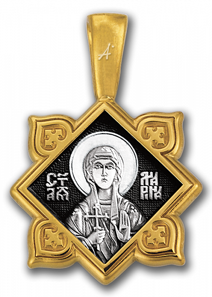 Образок святая великомученица Марина (Маргарита). Ангел Хранитель
