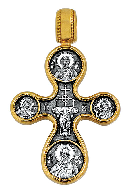 Крест «Этимасия. Восемь святых»