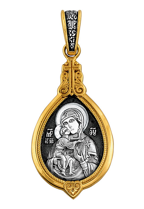 Образок Феодоровская икона Божией Матери. Великомученица Параскева