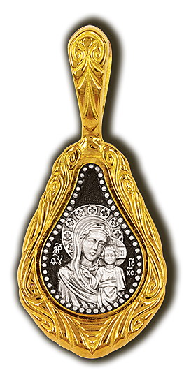 Образок Казанская икона Божией Матери