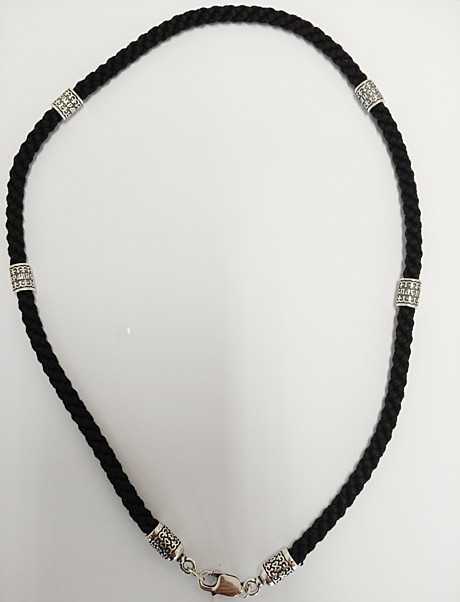 Большой гайтан с бусинами 