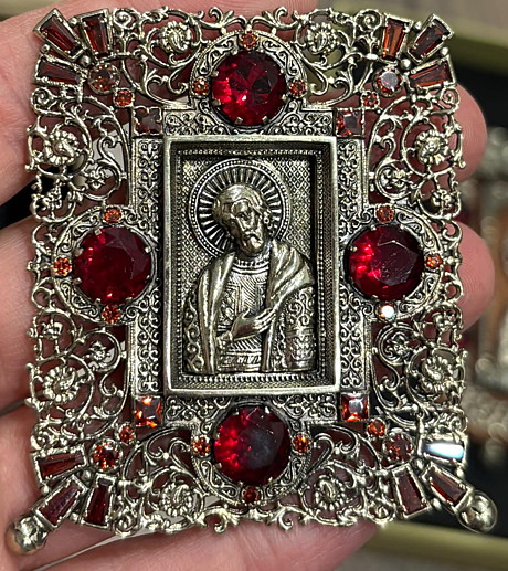 Икона ажурная Александр Невский