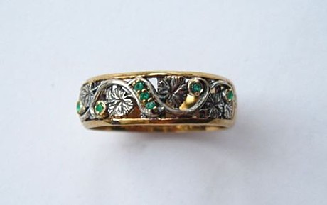 Кольцо Виноградная Лоза