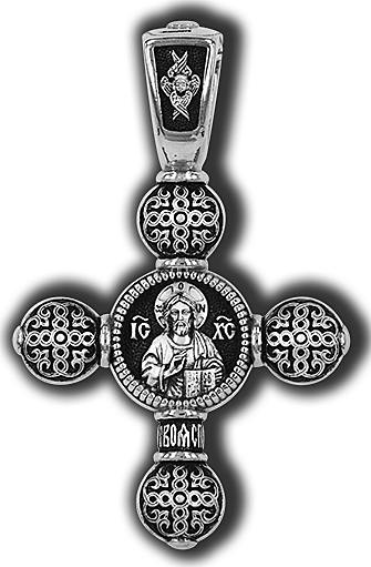 Православный крест. Икона Божией Матери Умиление Серафимо-Дивеевская
