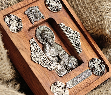 Икона святитель Спиридон Тримифунтский