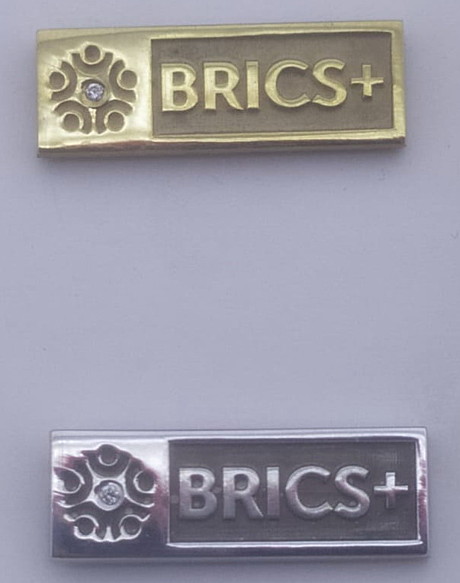 Значок BRICS +, бриллиант