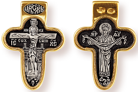 Православный крест. Покров Пресвятой Богородицы