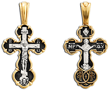 Православный крест. Покров Пресвятой Богородицы