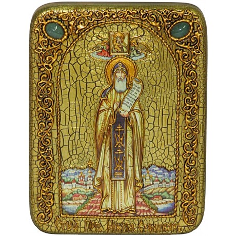 Икона святой преподобный Никита Столпник, Переславский чудотворец
