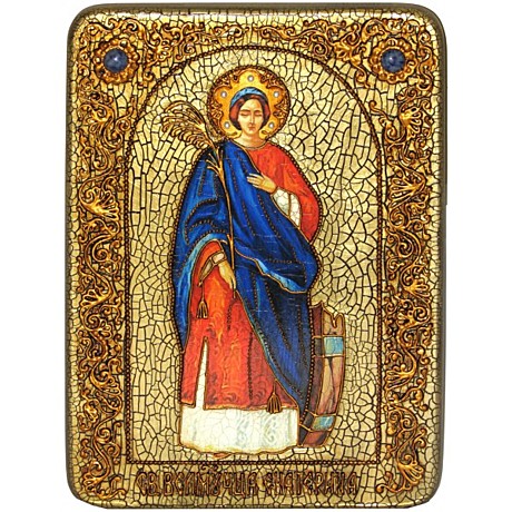 Икона cвятая великомученица Екатерина