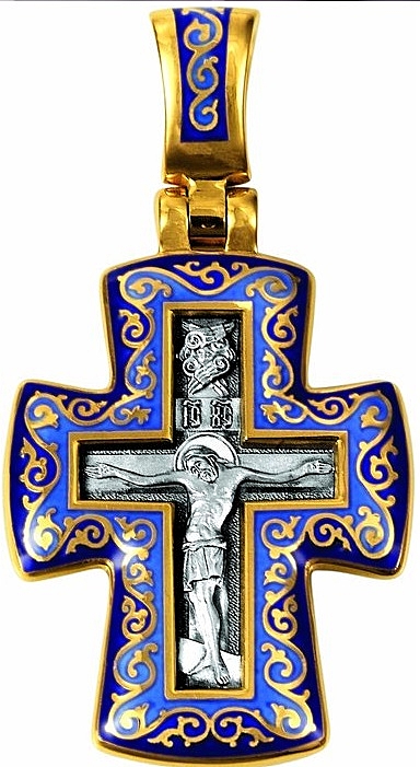 Православные кресты с эмалью