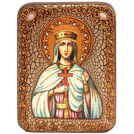 Икона святая благоверная княгиня Елена Сербская